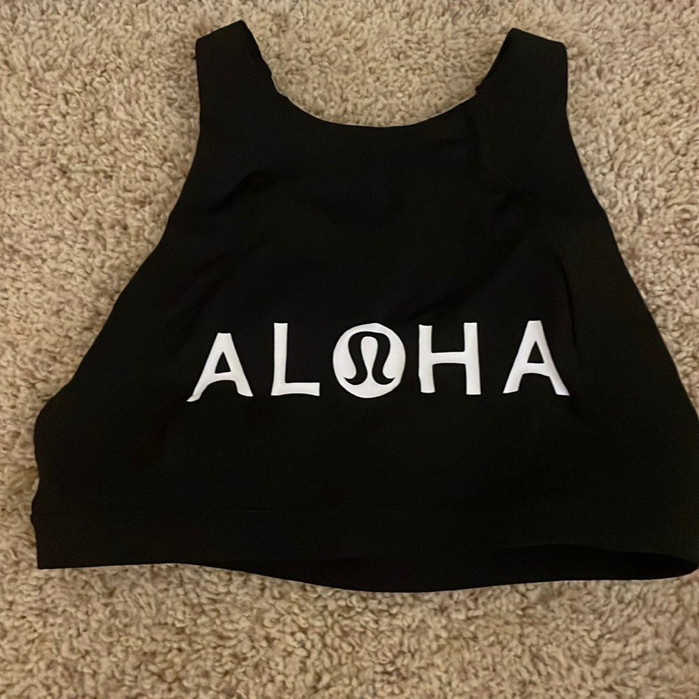 Lululemon, sports bra,Hawaii, size 6